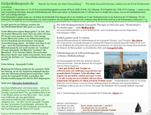 Tablet Screenshot of heilpraktikergesetz.de